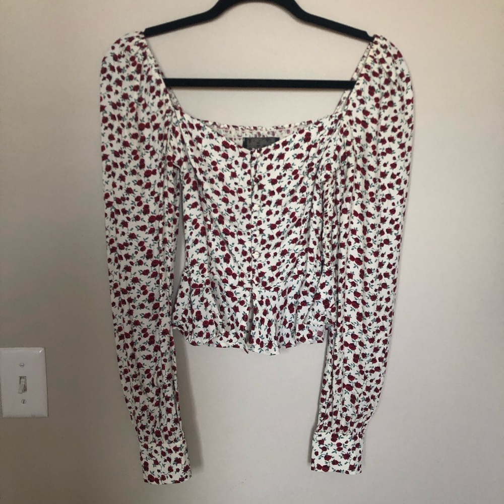 Reformation Rose Button up Blouse